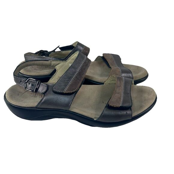 SAS Shoes - SAS Women’s 9 Brown Leather Slingback Sandals Cushion Comfy Shoes